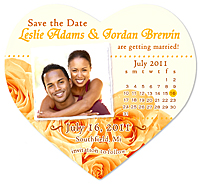 Bed of Roses Calendar Heart